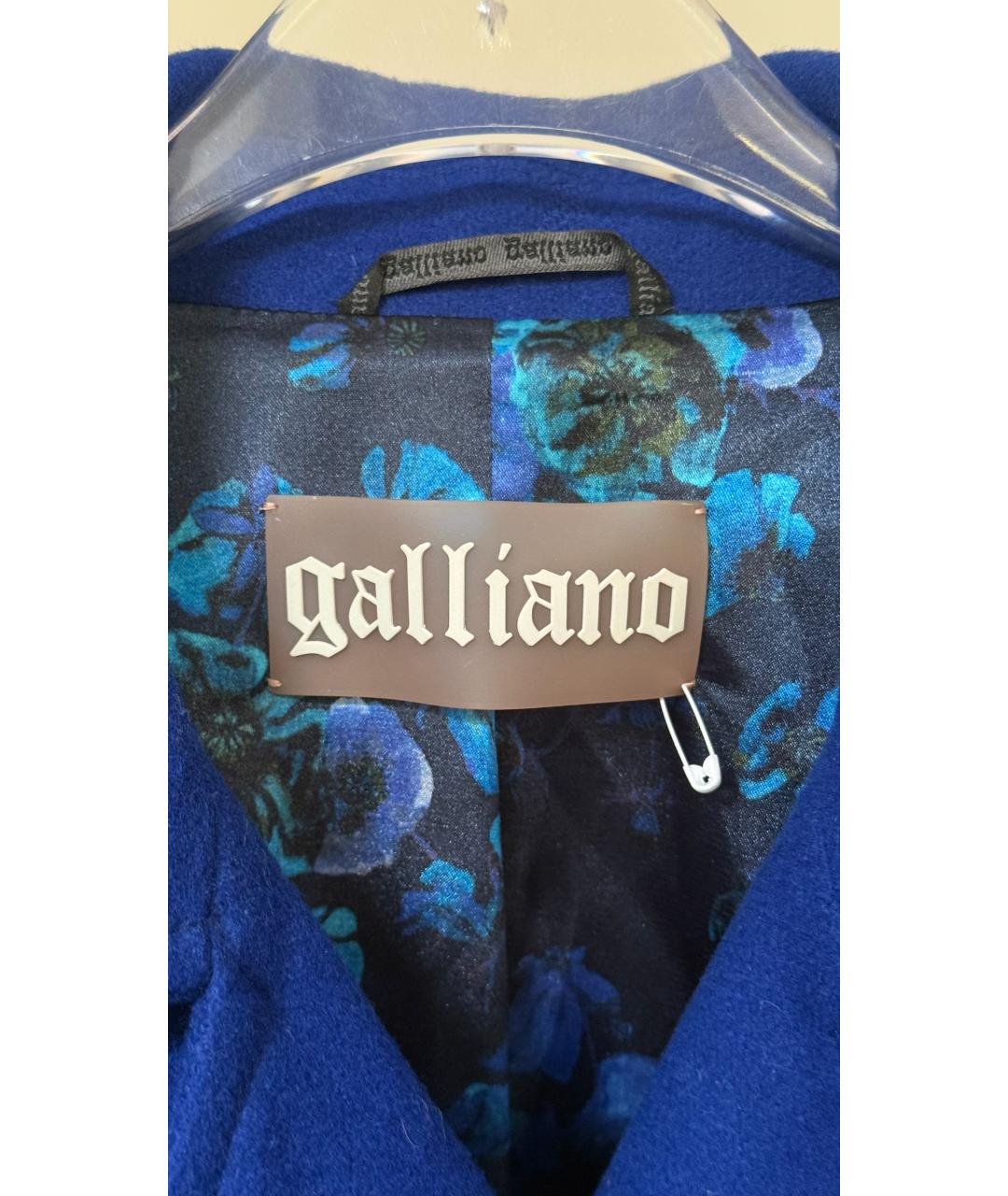 JOHN GALLIANO Синяя куртка, фото 6