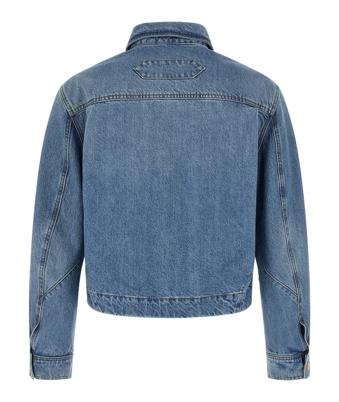 JACQUEMUS Синяя хлопковая куртка, фото 2