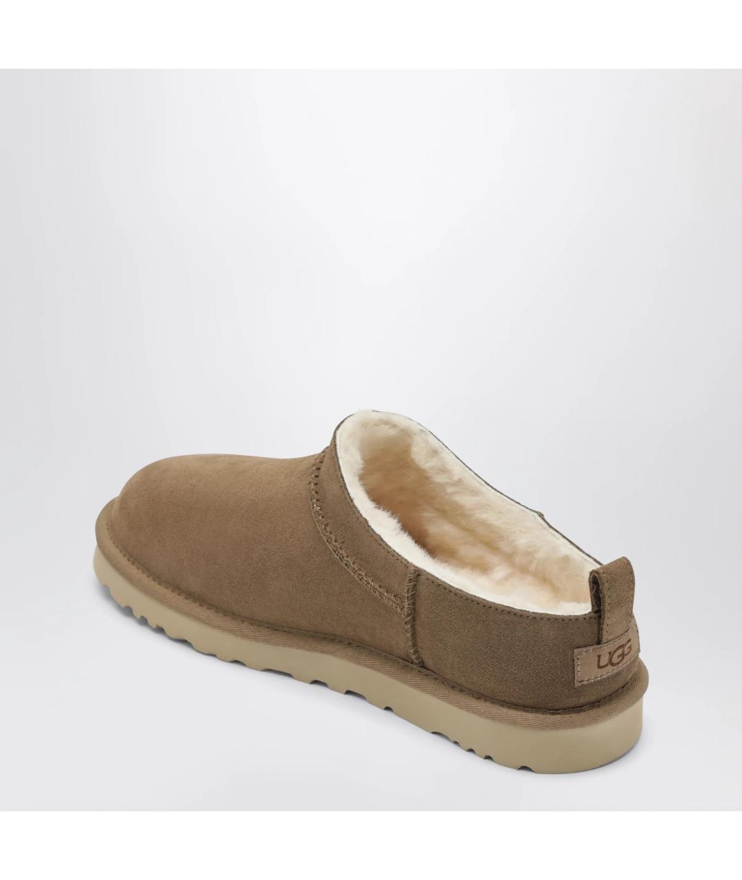UGG Коричневые замшевые низкие ботинки, фото 2