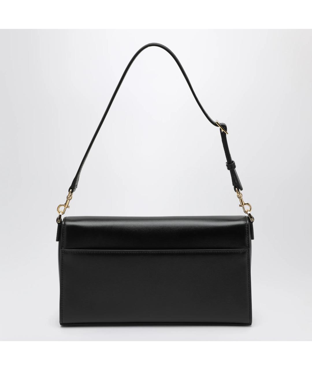 GUCCI Черная кожаная сумка через плечо, фото 2