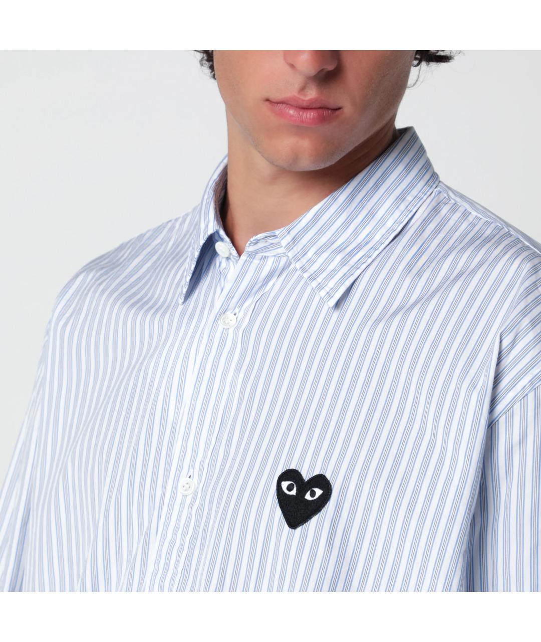 COMME DES GARÇONS SHIRT Хлопковая кэжуал рубашка, фото 2