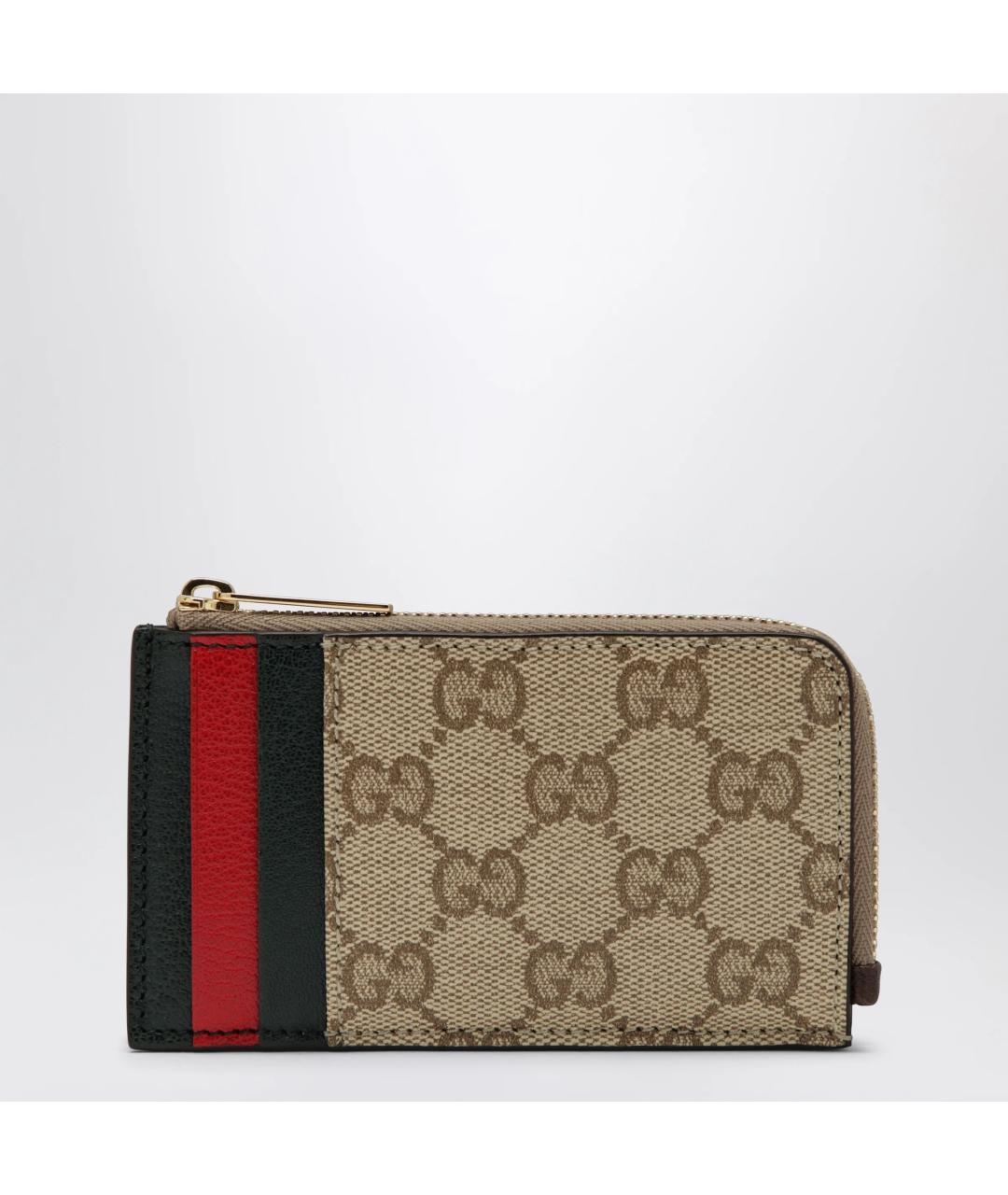 GUCCI Бежевый кардхолдер, фото 3