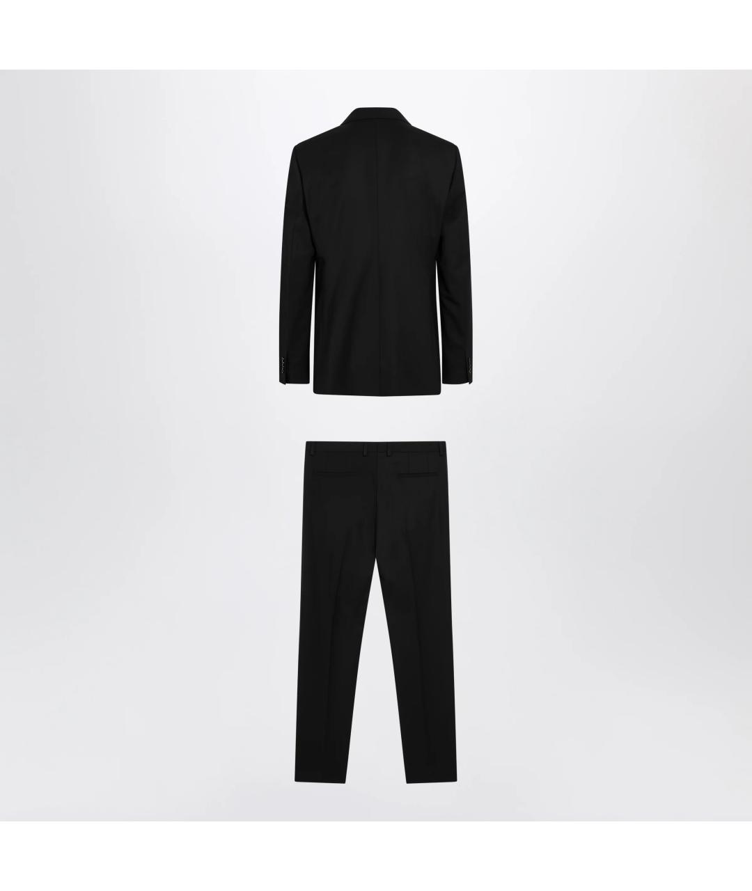 DOLCE&GABBANA Черный классический костюм, фото 2
