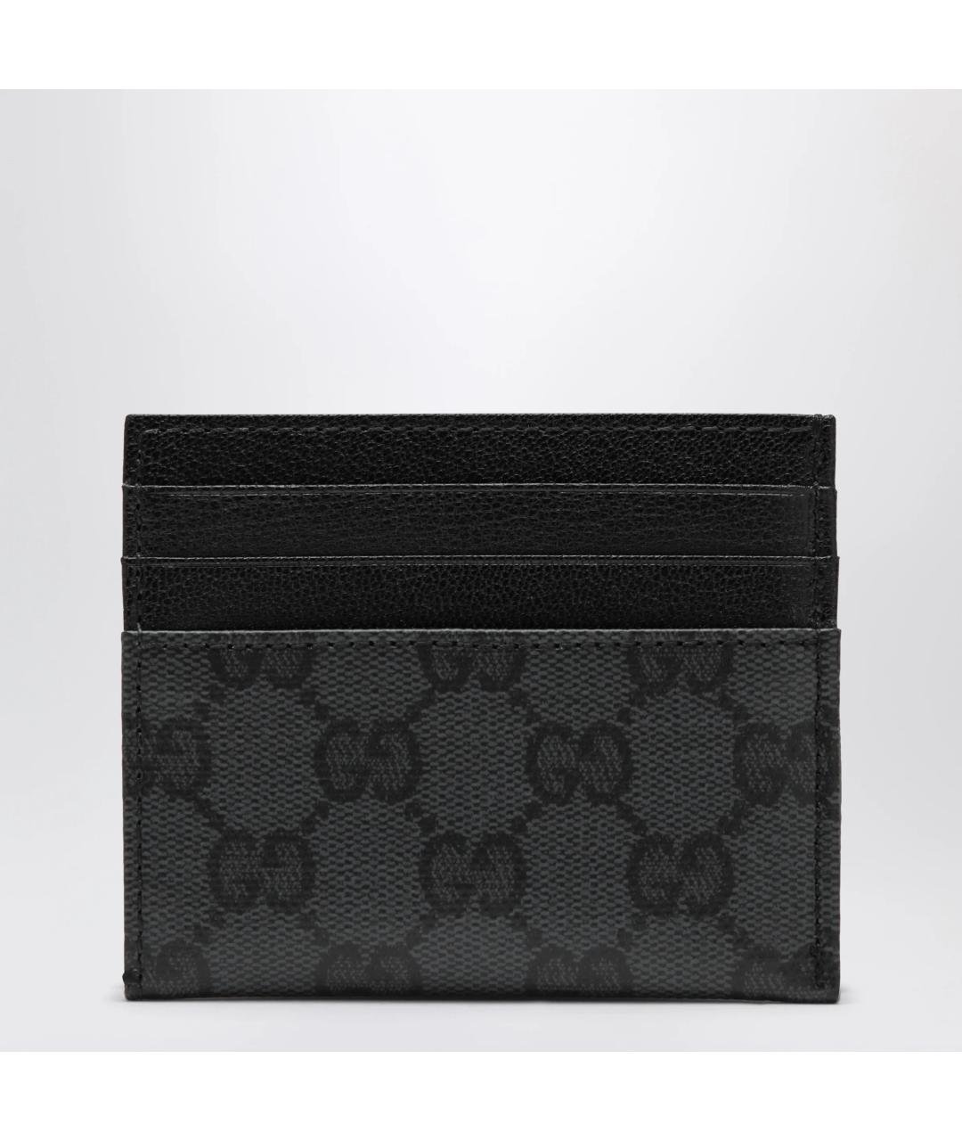 GUCCI Черный кожаный кардхолдер, фото 2