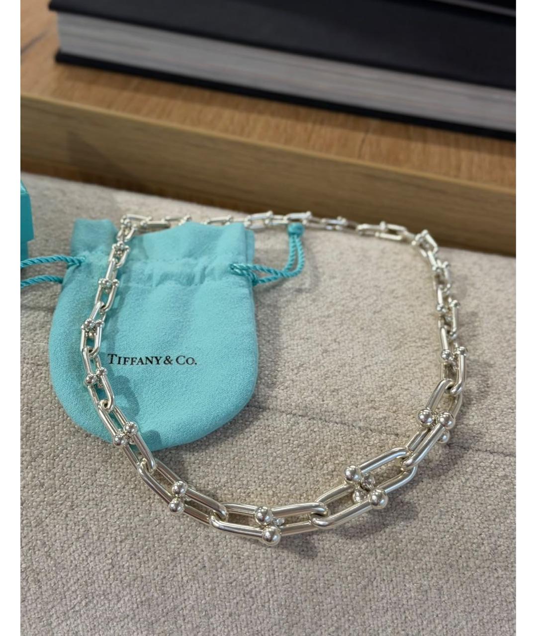 TIFFANY&CO Серебряное серебряное колье, фото 3