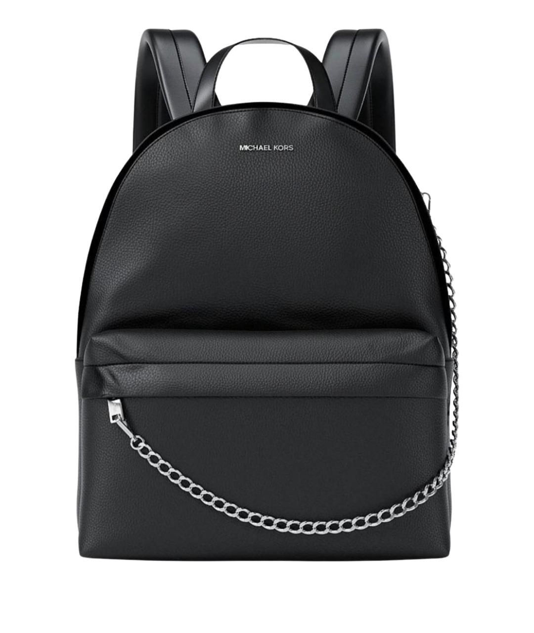 MICHAEL KORS Черный рюкзак из искусственной кожи, фото 1