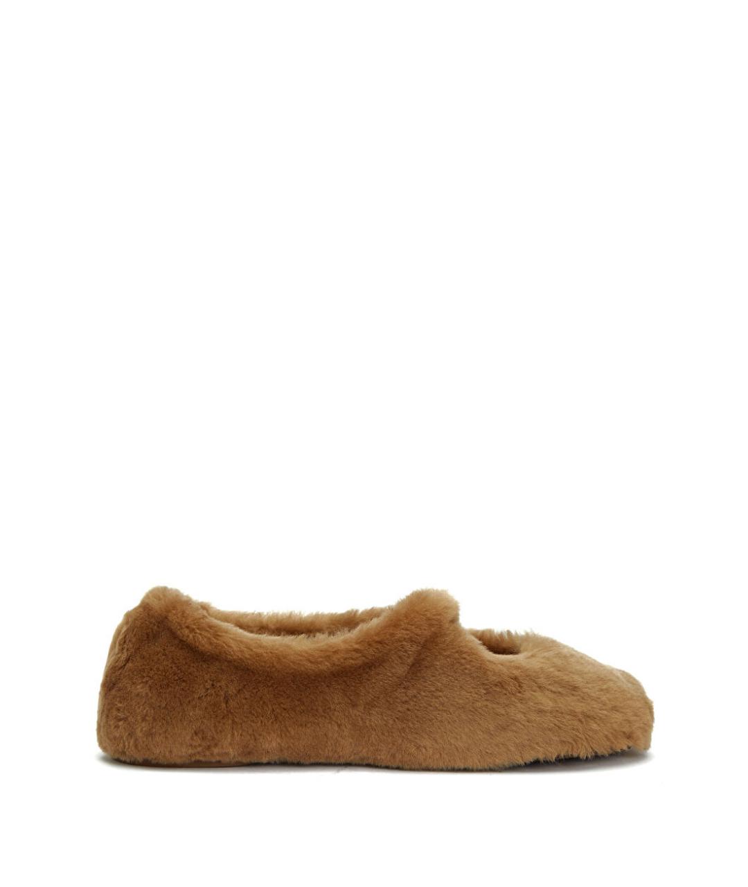 LOEWE Коричневые балетки, фото 10