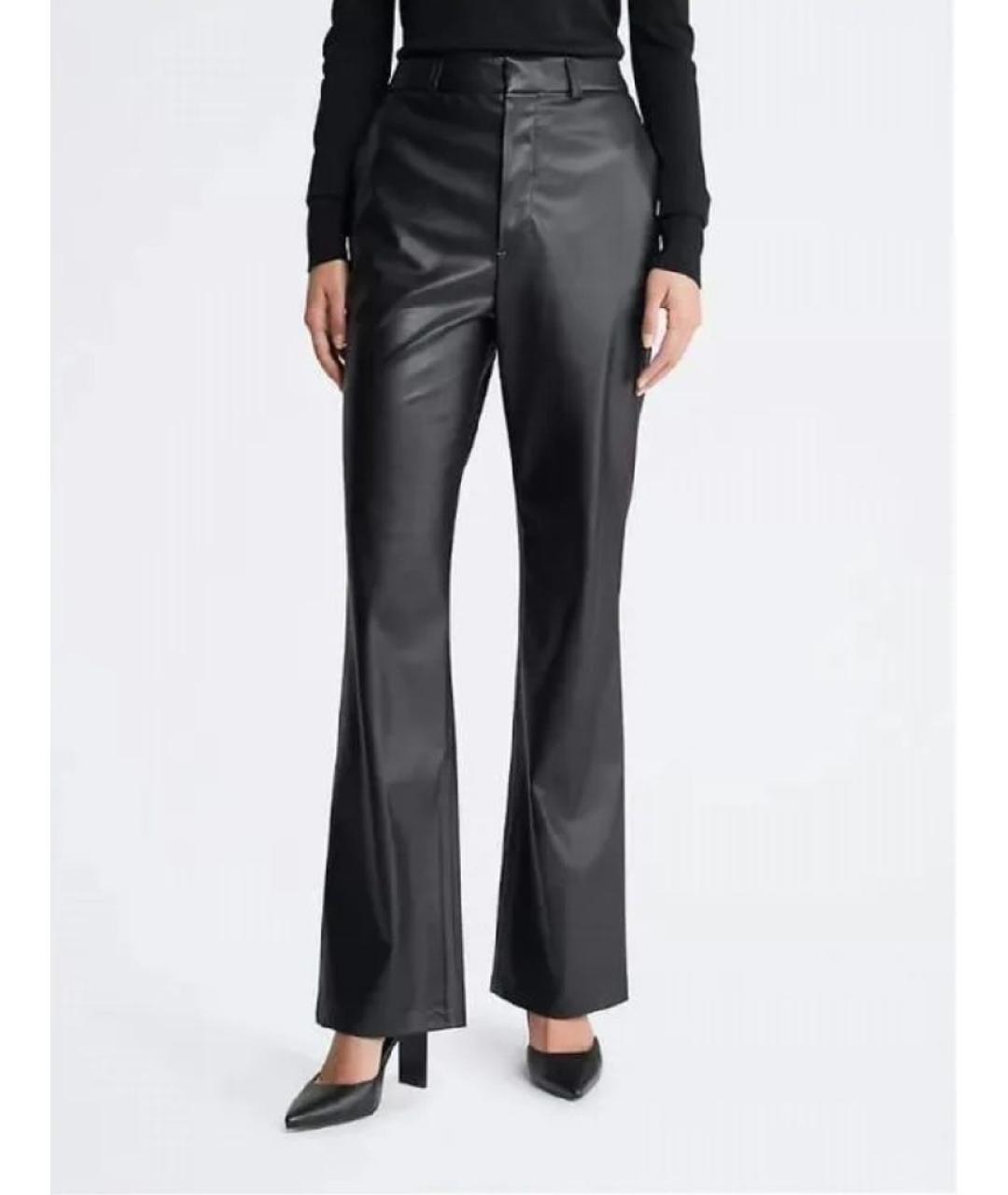CALVIN KLEIN Черные повседневные брюки, фото 5