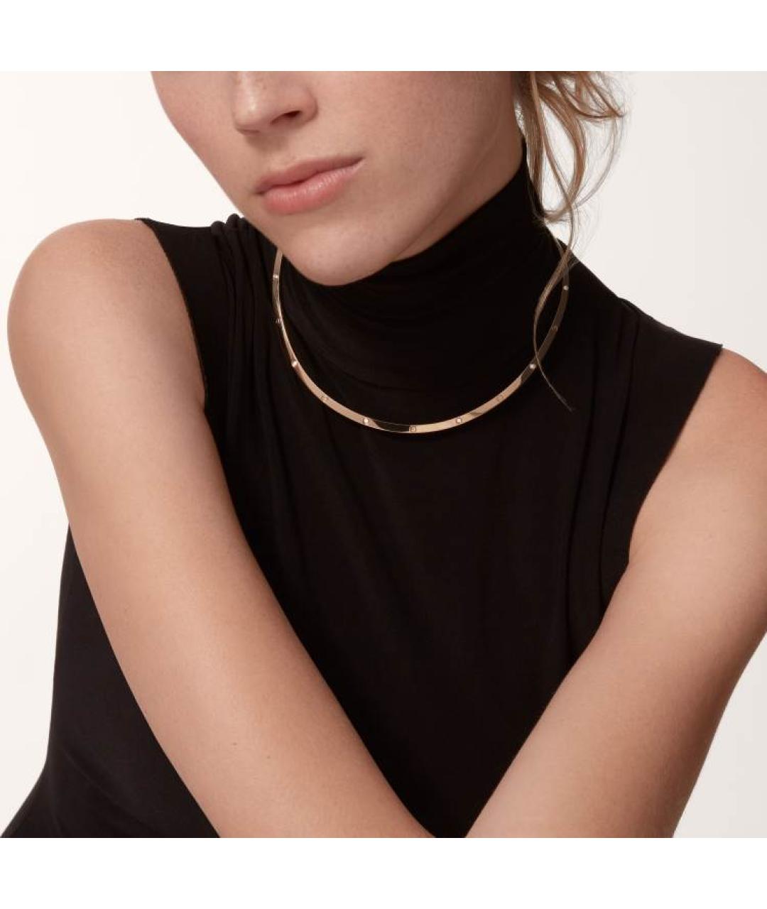 CARTIER Золотой чокер из розового золота, фото 3