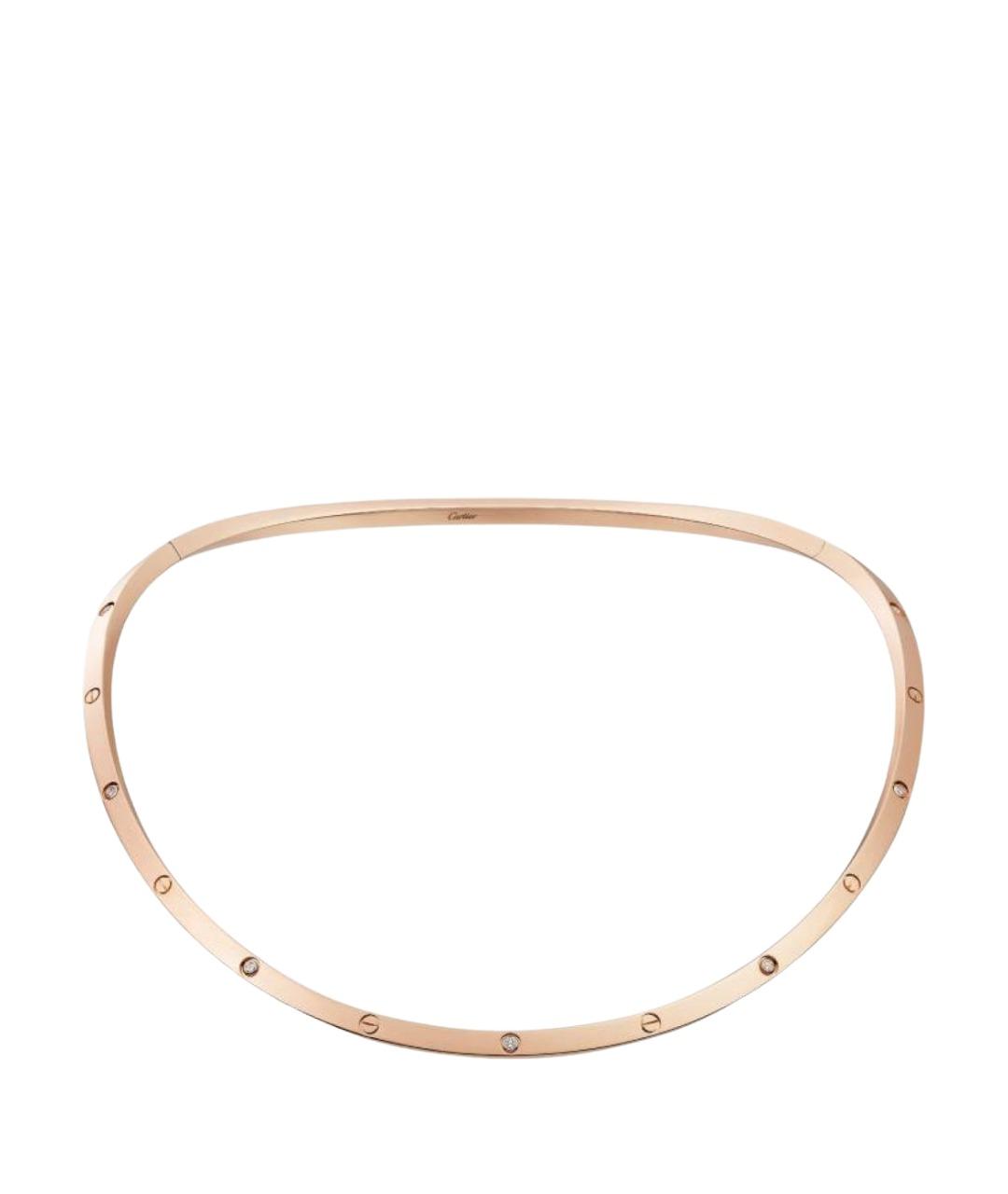 CARTIER Золотой чокер из розового золота, фото 1