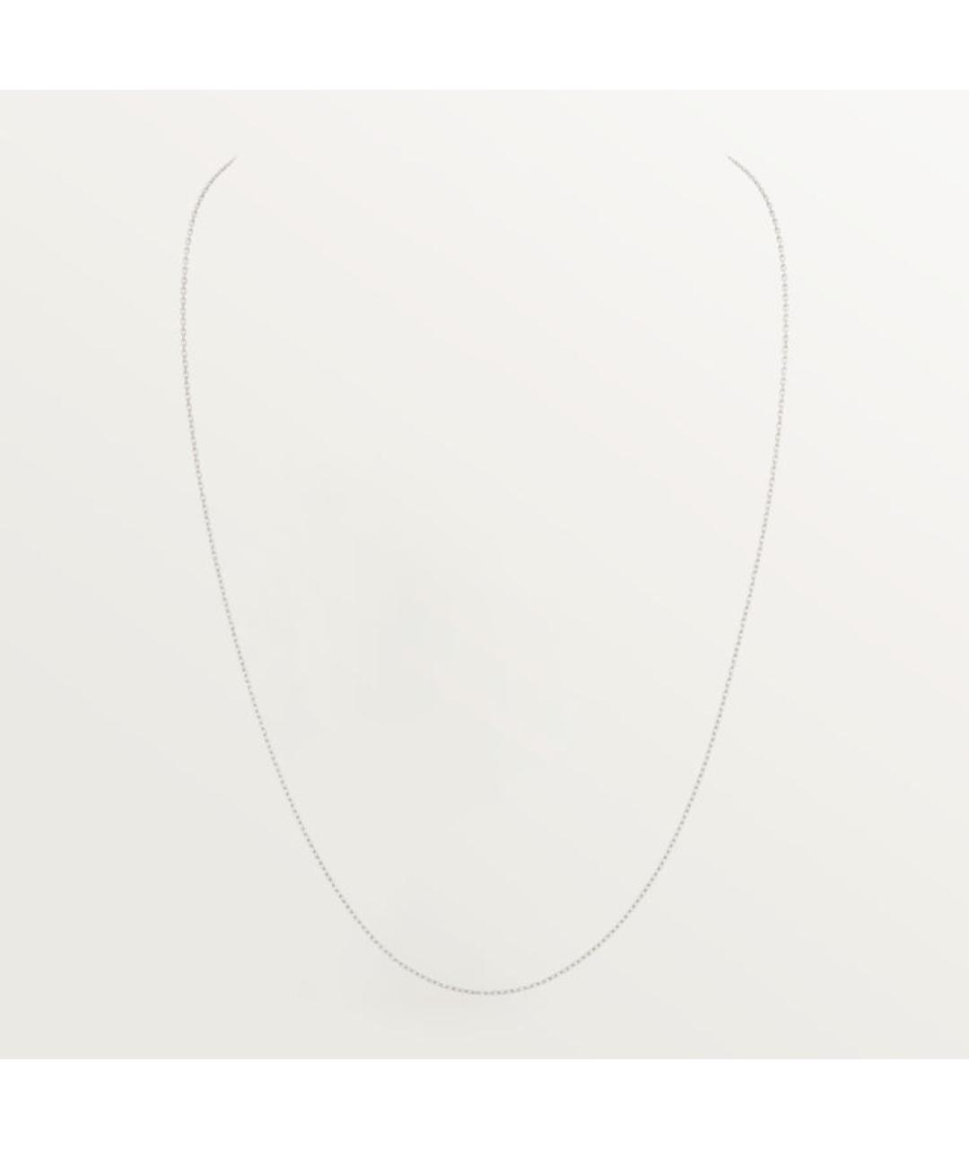 CARTIER Серебряная цепочка из белого золота, фото 2