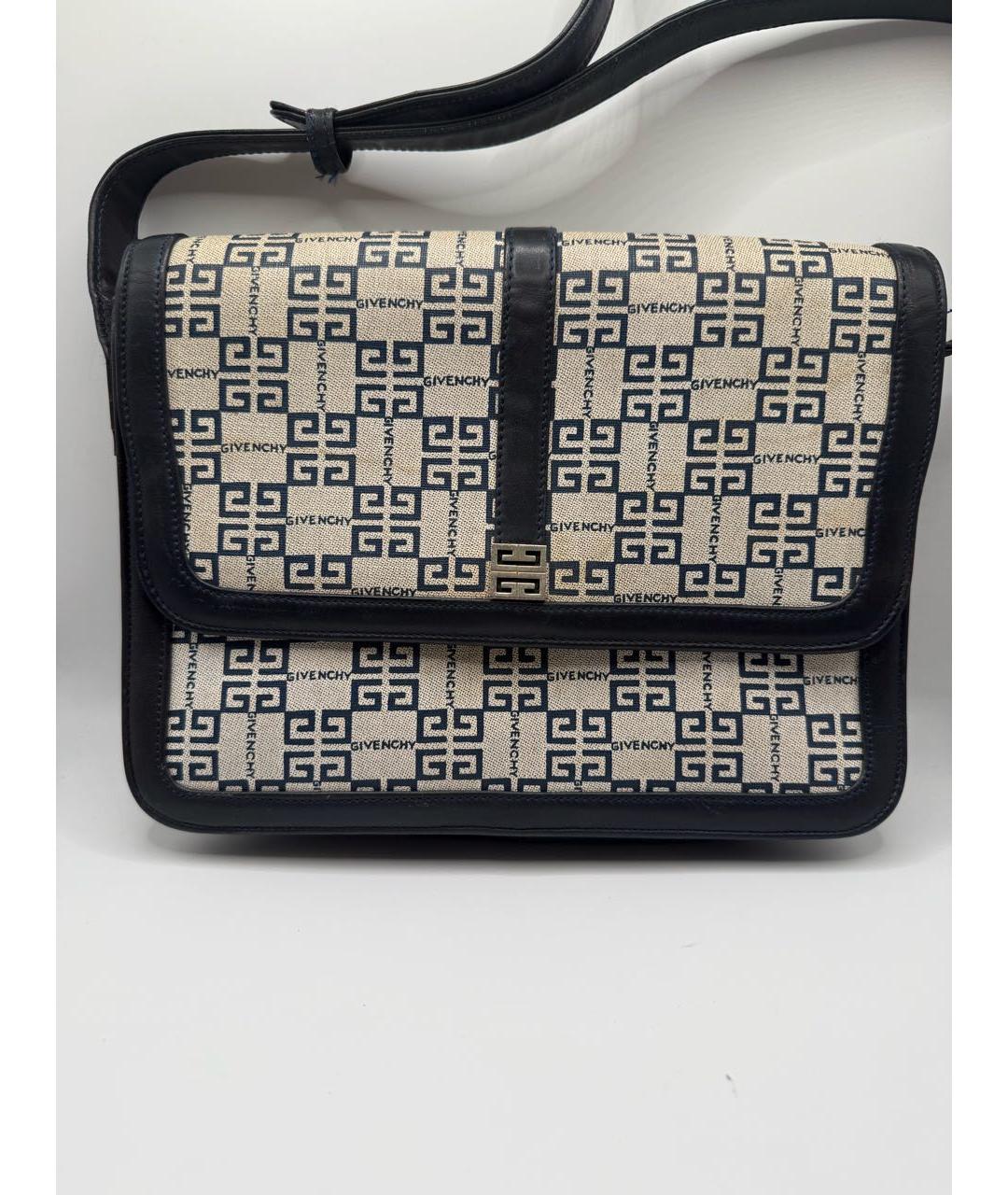 GIVENCHY Темно-синяя сумка на плечо, фото 8