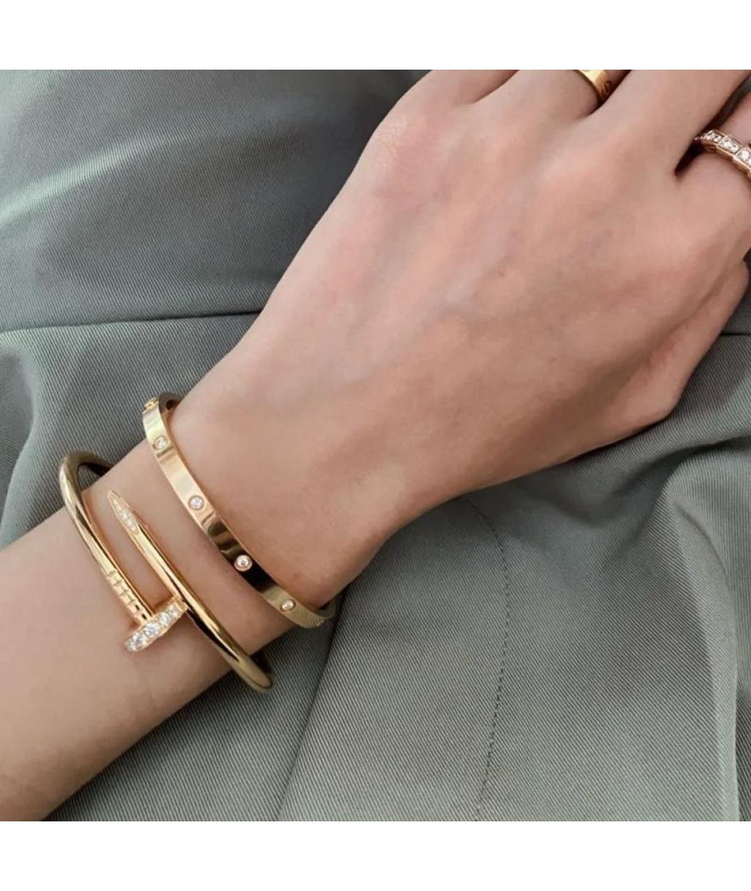 CARTIER Золотой браслет из желтого золота, фото 8