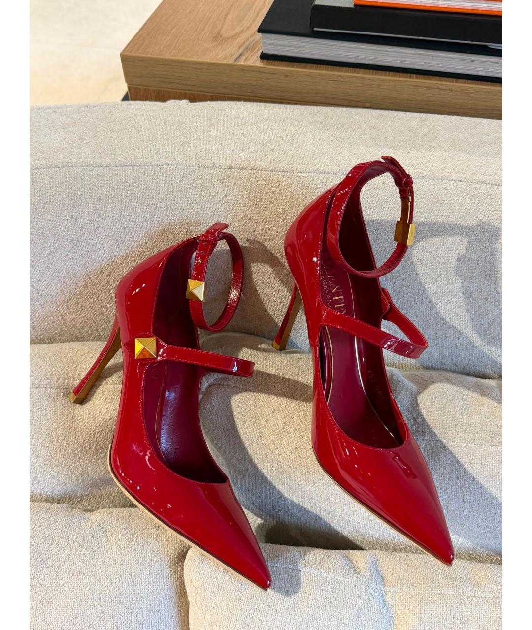 VALENTINO Красные туфли из лакированной кожи, фото 2