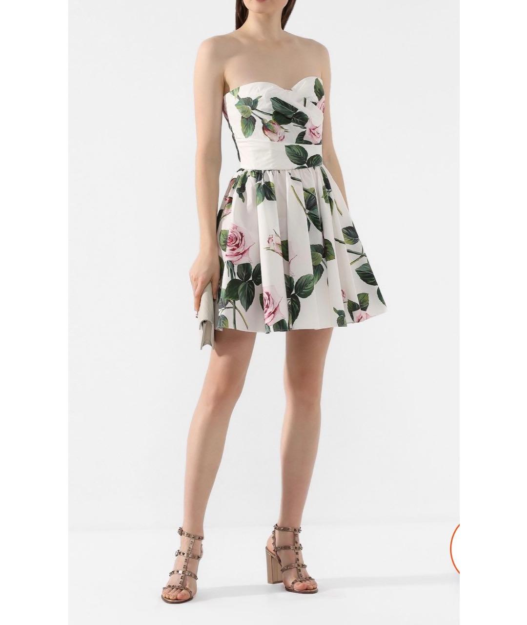 VALENTINO Золотые кожаные босоножки, фото 5