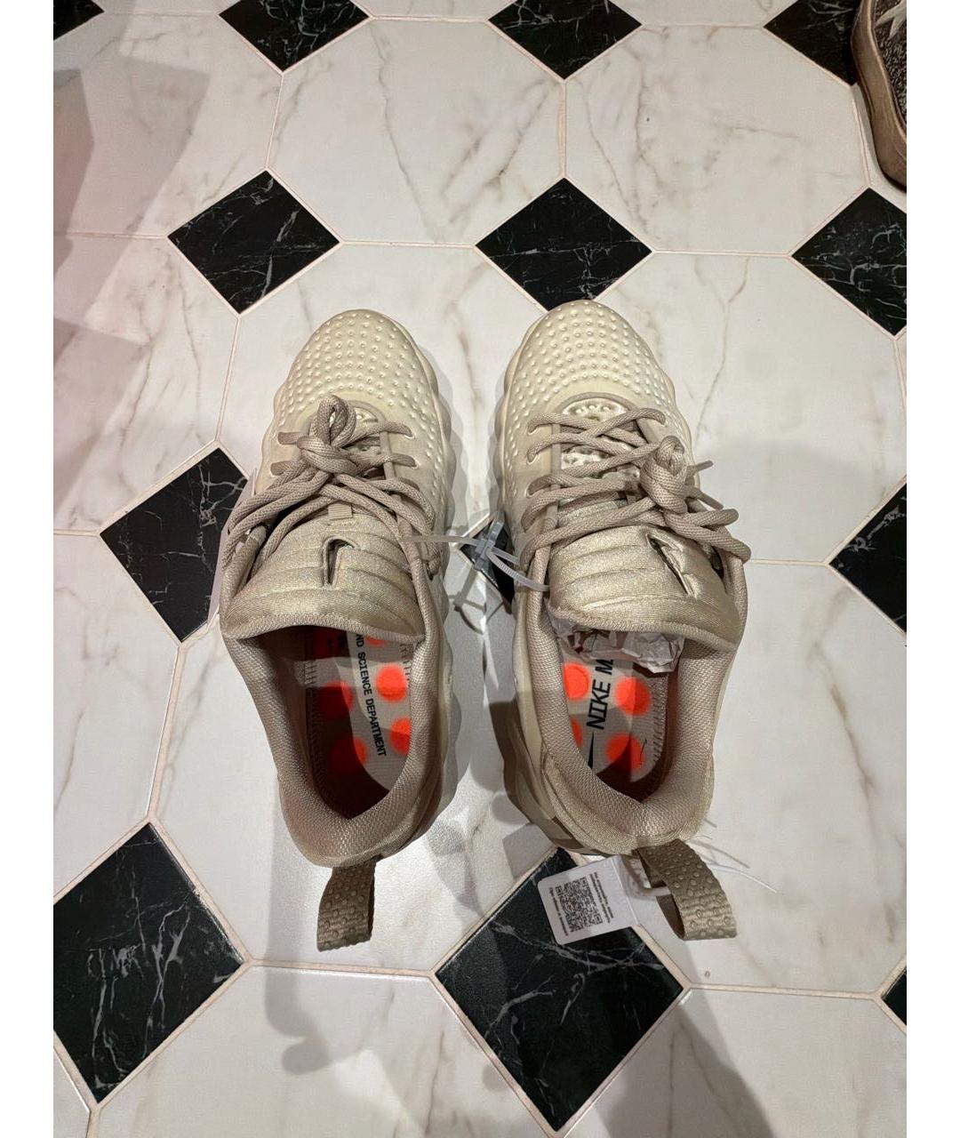NIKE Бежевые низкие кроссовки / кеды, фото 3