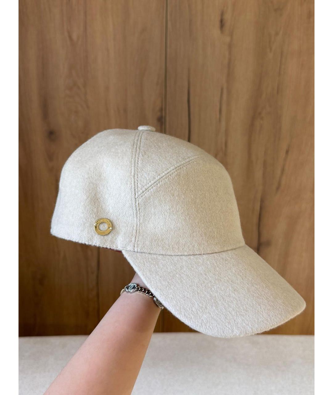 LORO PIANA Бежевая кепка, фото 2