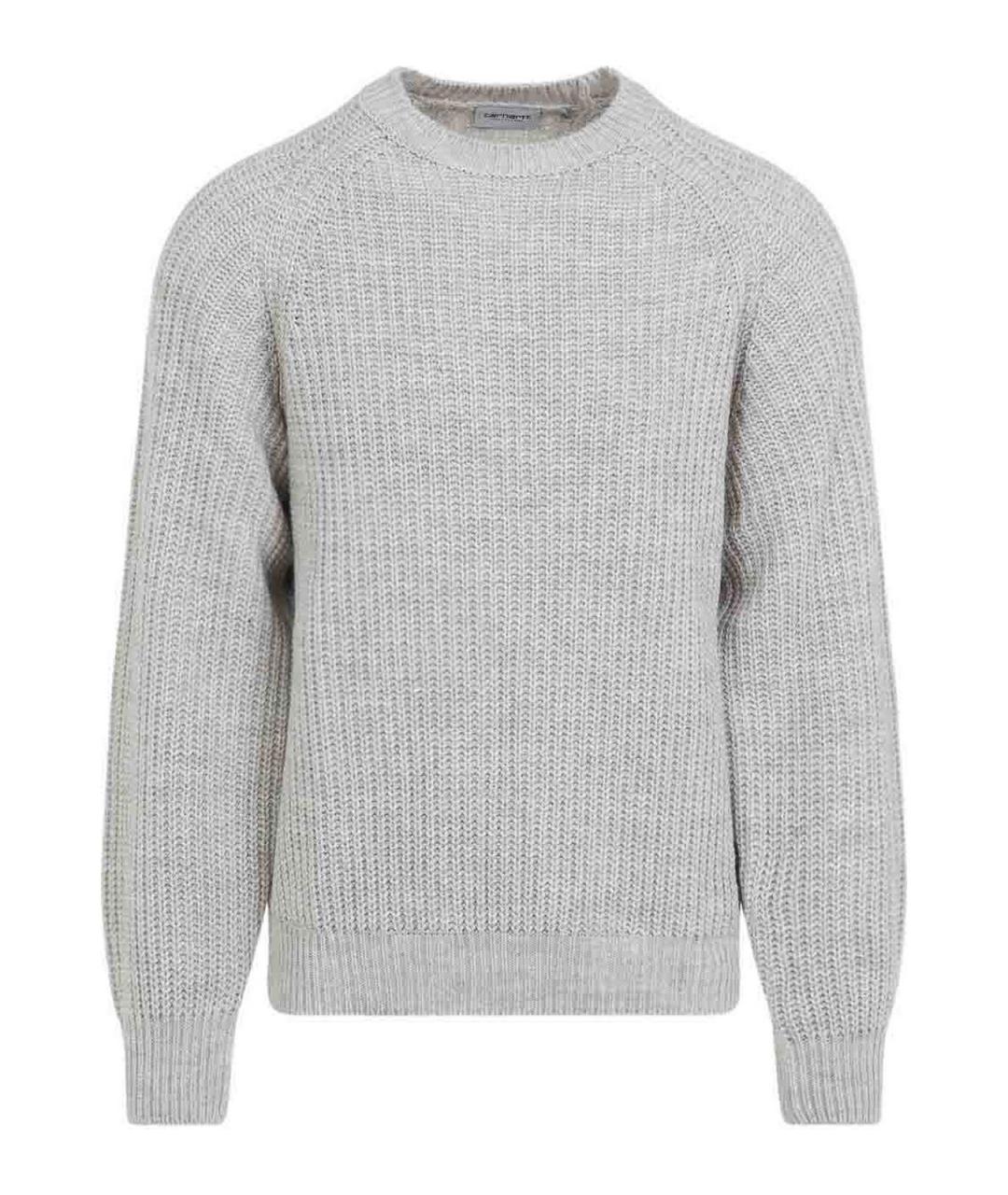CARHARTT Серый шерстяной джемпер / свитер, фото 1