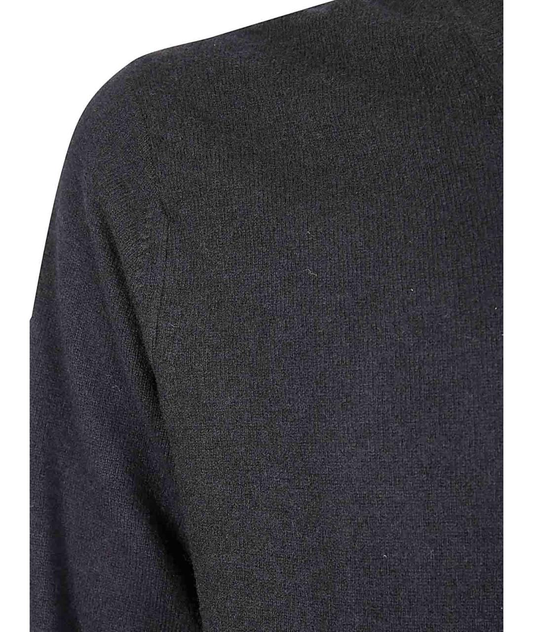 COMME DES GARÇONS SHIRT Черный шерстяной джемпер / свитер, фото 3