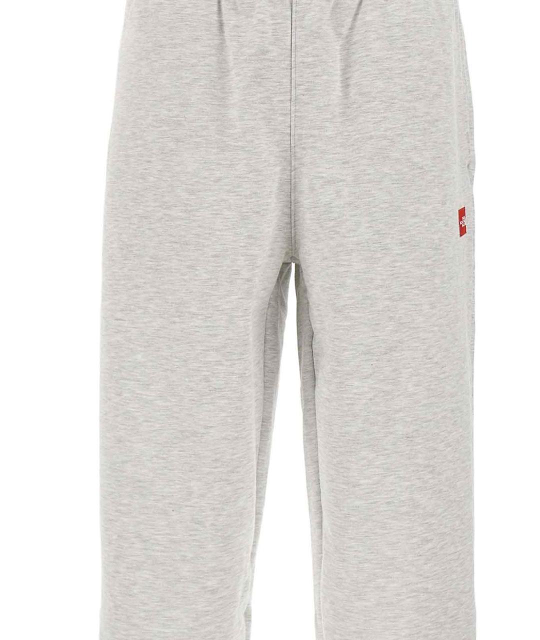 THE NORTH FACE Серые хлопковые повседневные брюки, фото 4