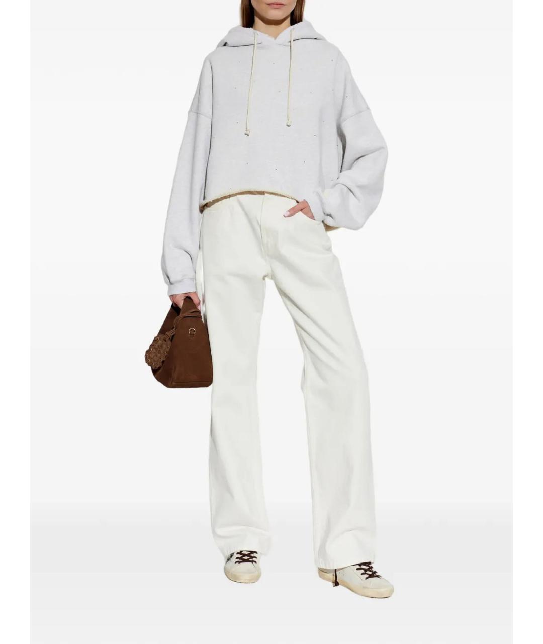 GOLDEN GOOSE Белые кожаные кеды, фото 6