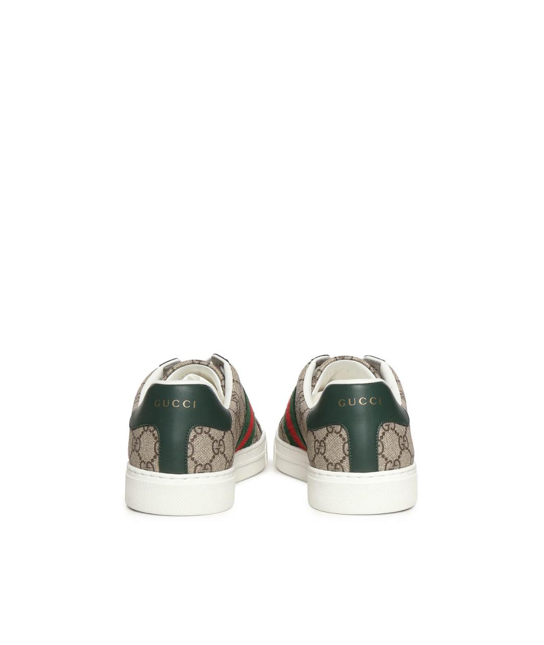GUCCI Мульти текстильные кеды, фото 3