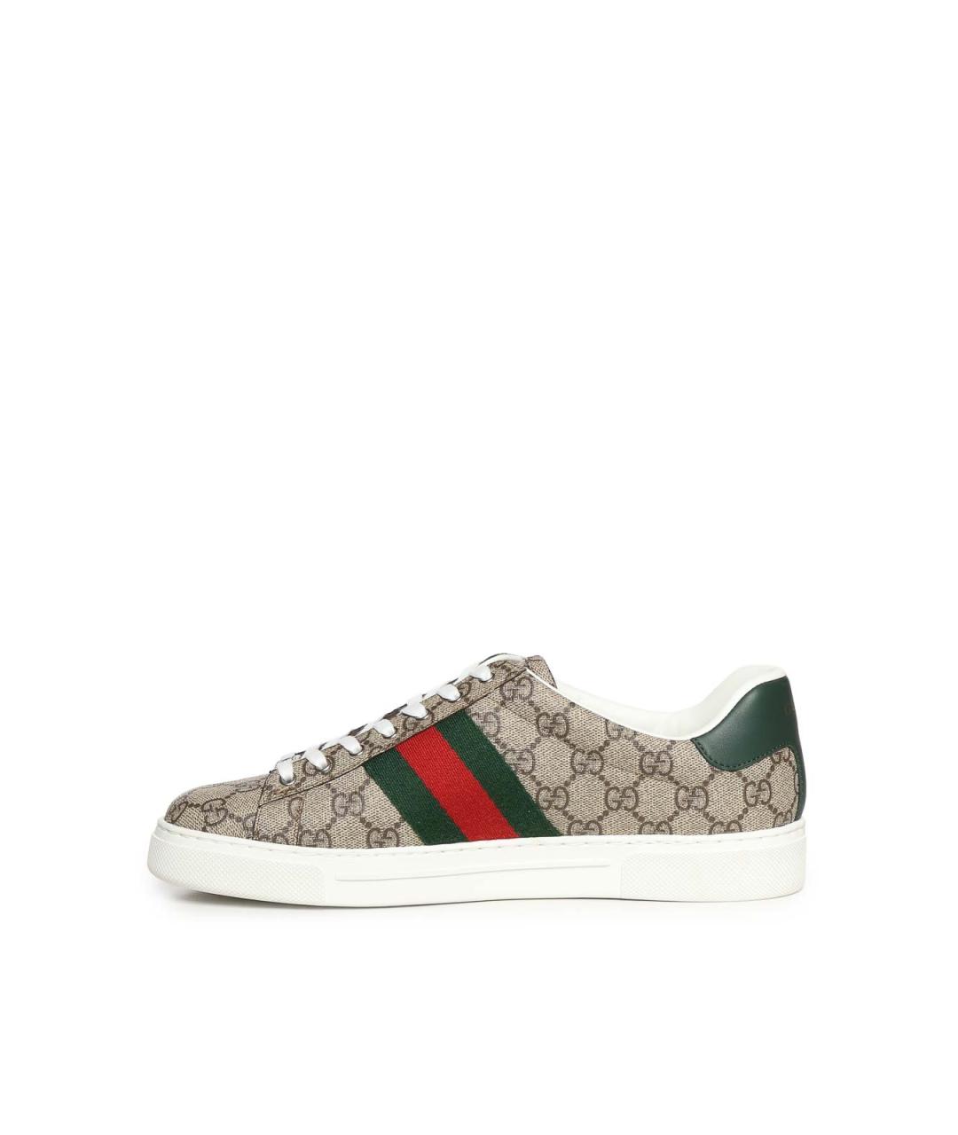 GUCCI Мульти текстильные кеды, фото 4