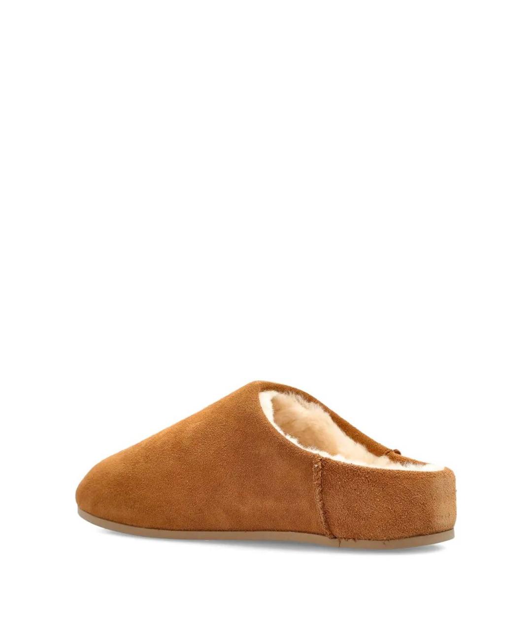 UGG Коричневые замшевые мюли, фото 3