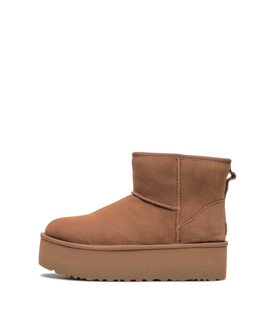 UGG Коричневые замшевые ботинки, фото 2