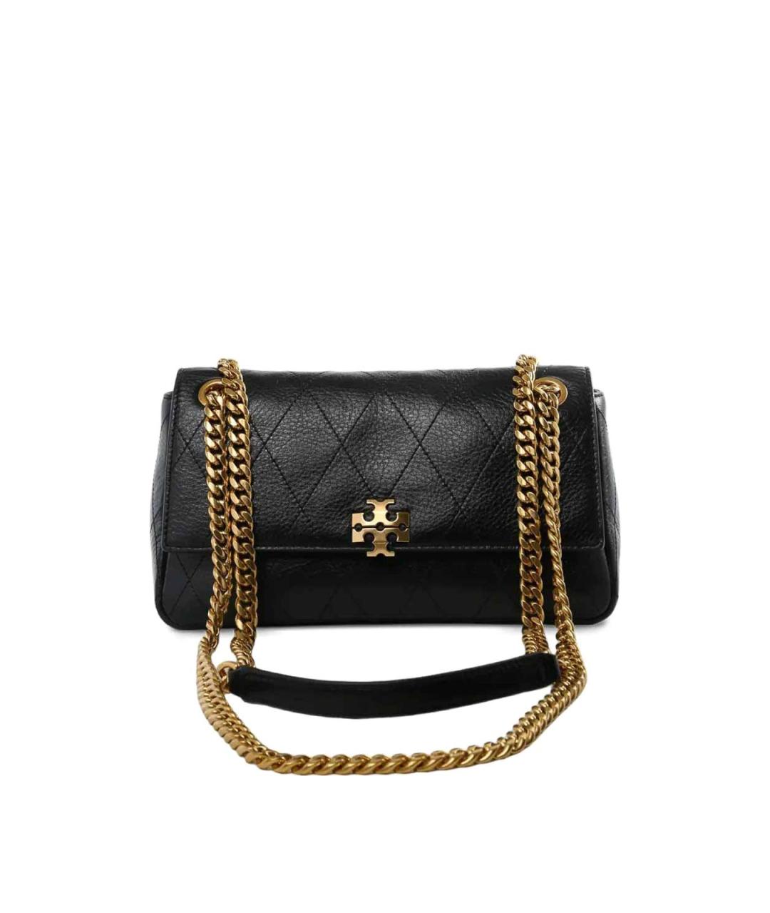 TORY BURCH Черная тканевая сумка через плечо, фото 1