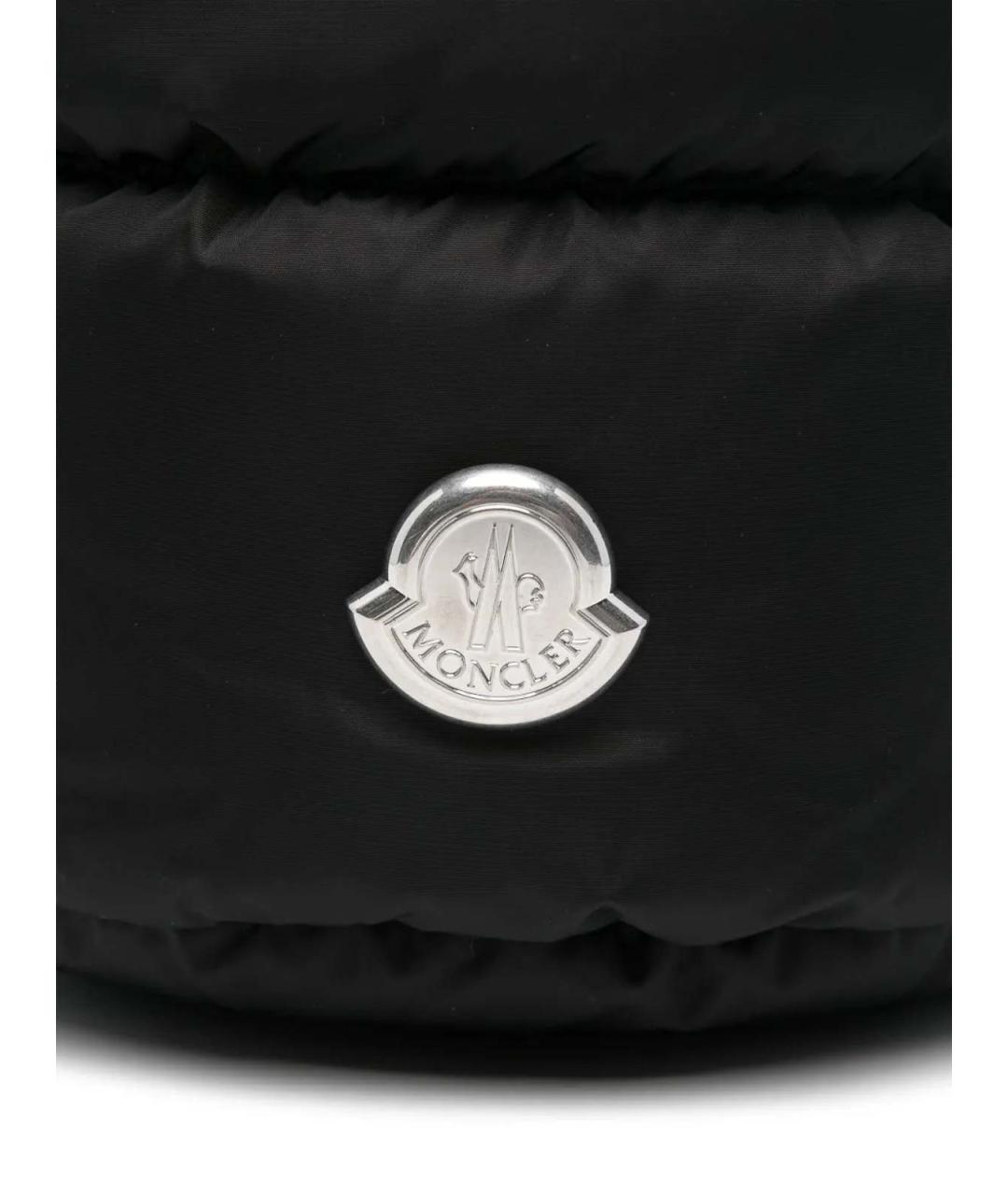 MONCLER Черная нейлоновая сумка через плечо, фото 3