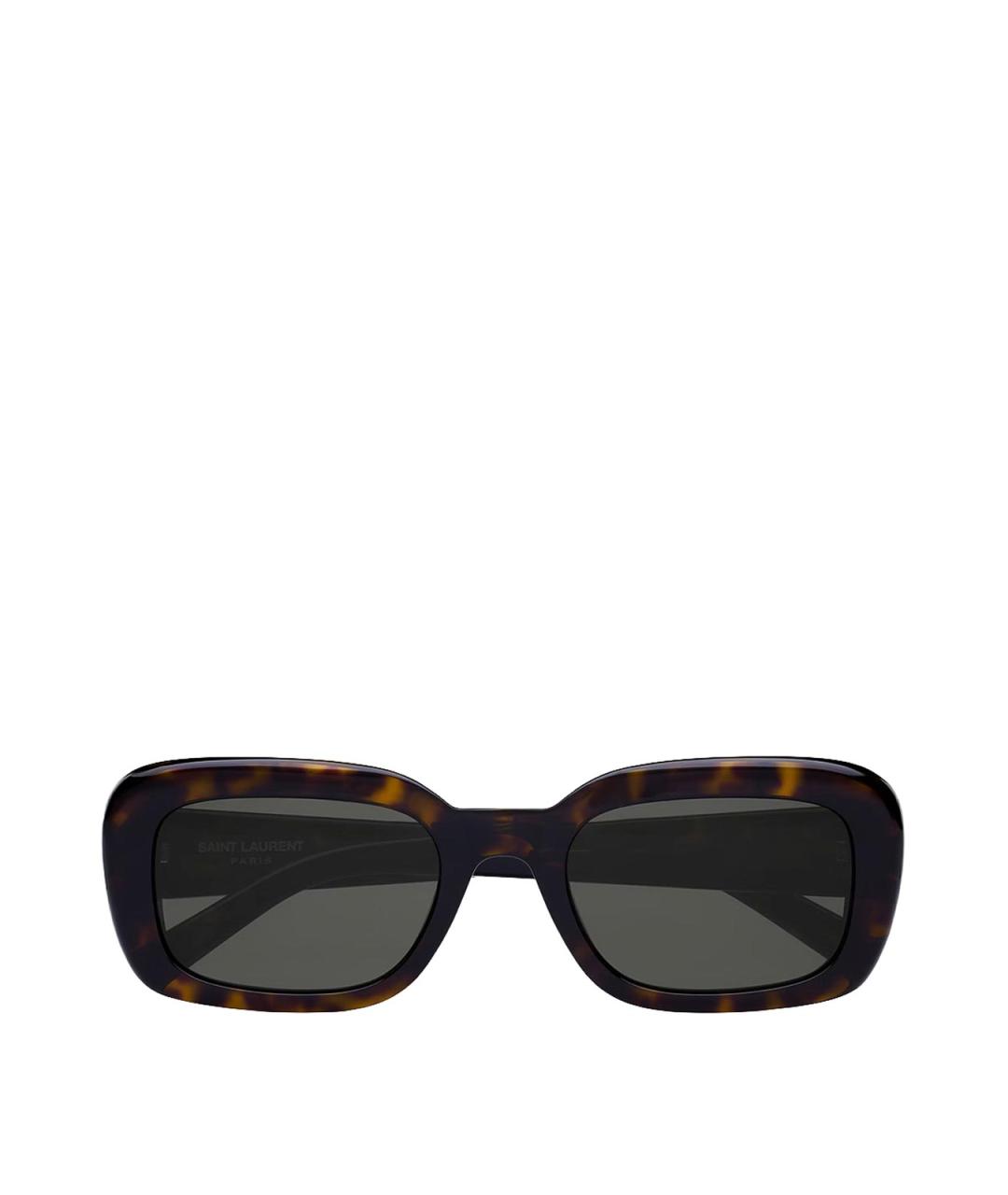 SAINT LAURENT Мульти пластиковые солнцезащитные очки, фото 1