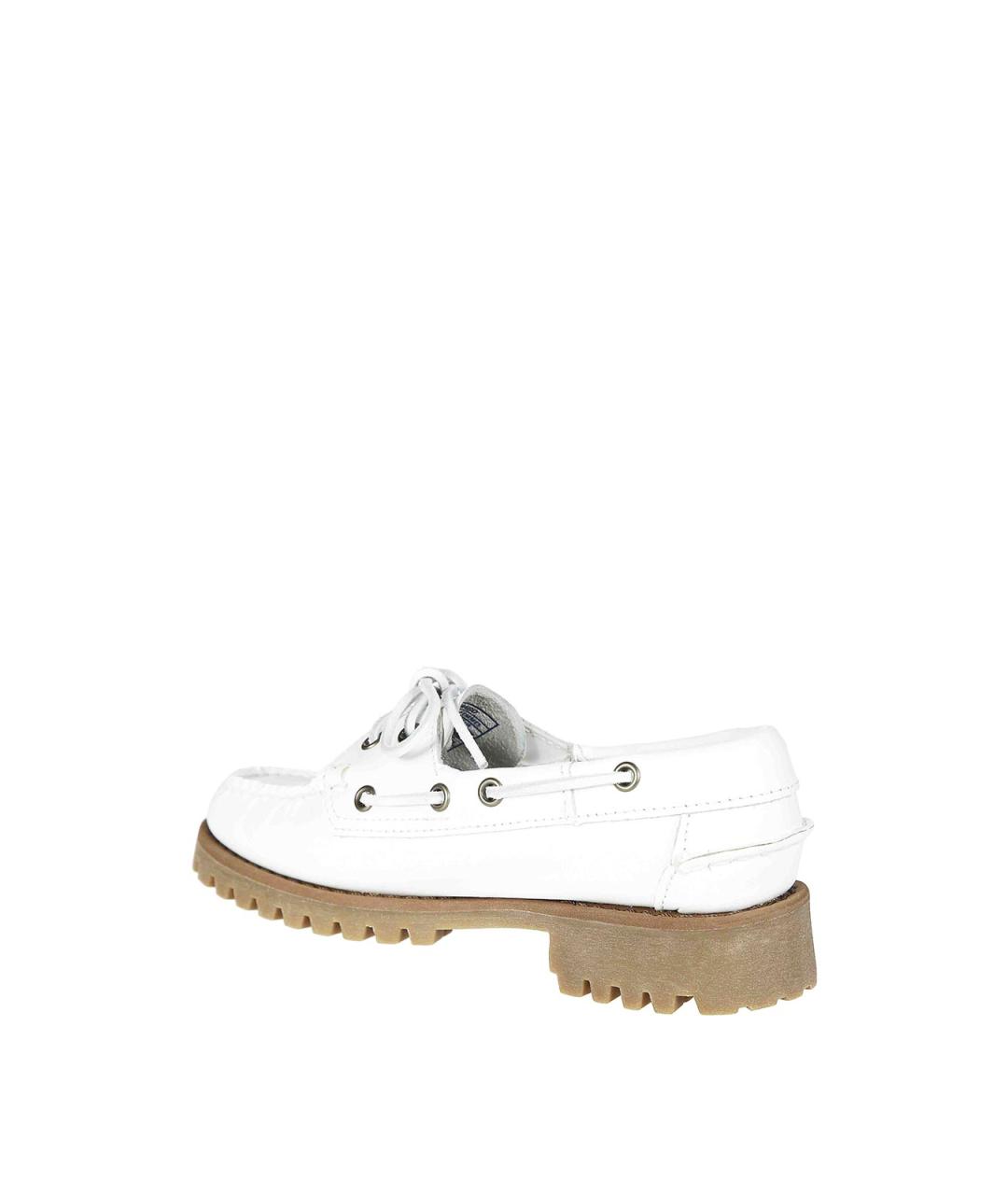 SEBAGO Белые кожаные ботинки, фото 3