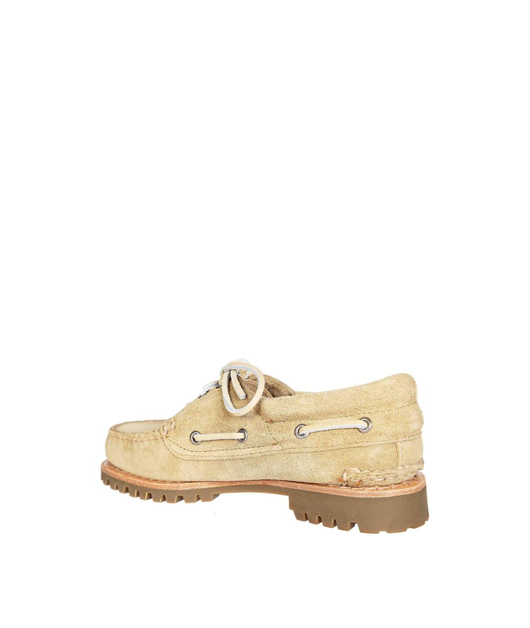 TIMBERLAND Бежевые замшевые ботинки, фото 3