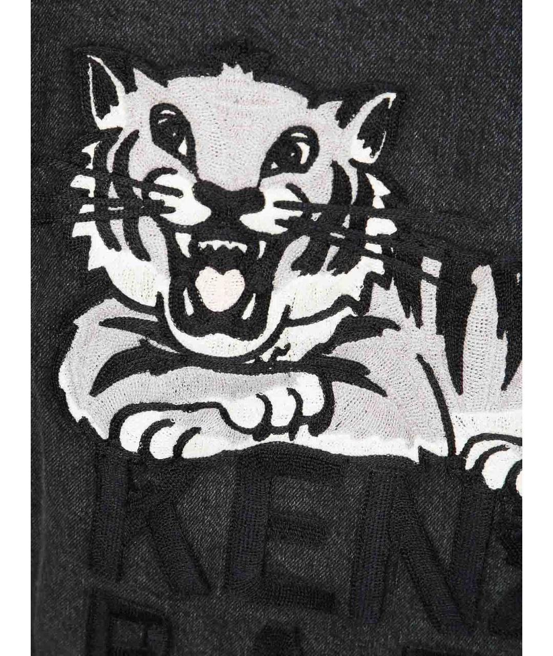 KENZO Серая хлопковая куртка, фото 3