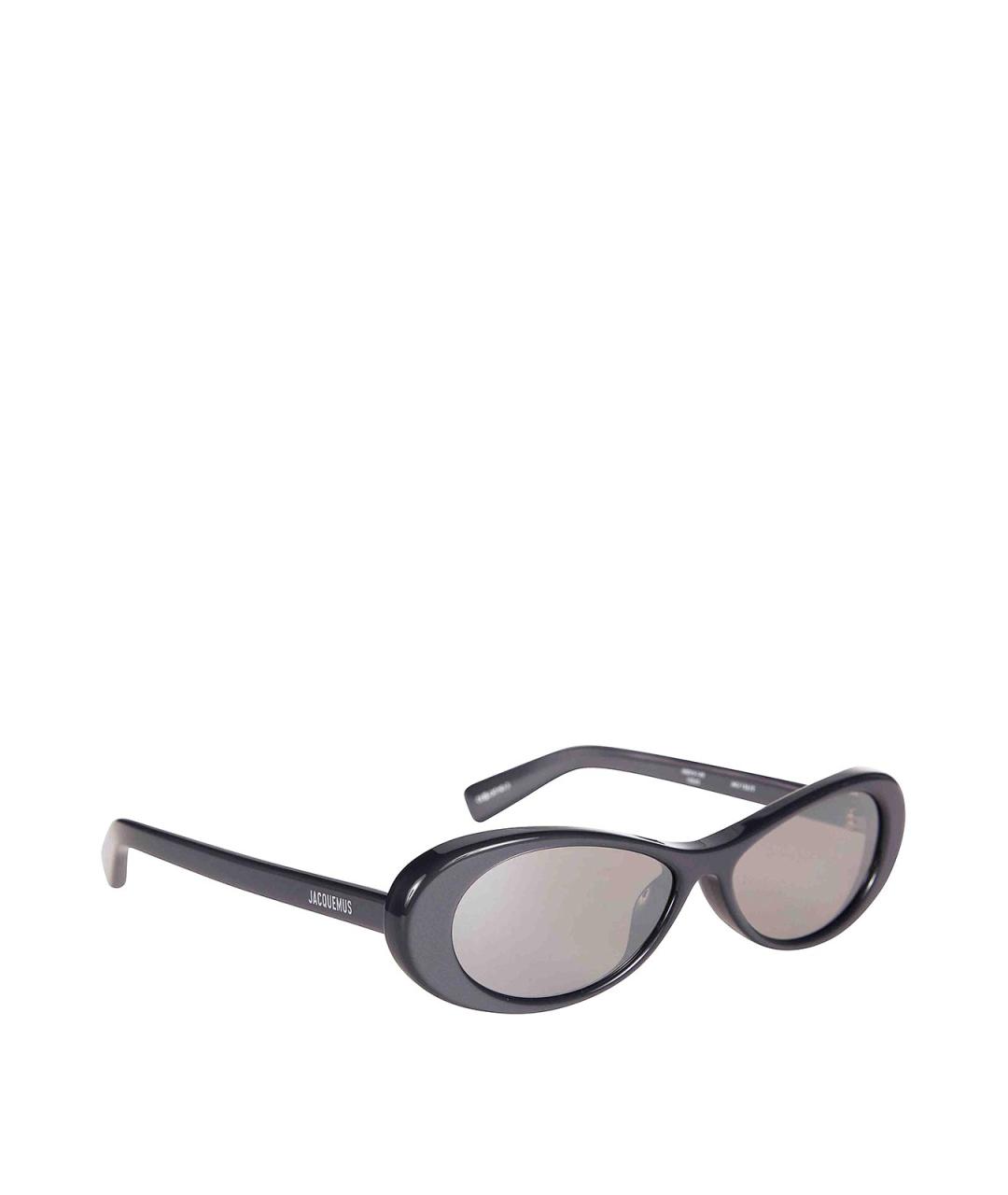 JACQUEMUS Серые пластиковые солнцезащитные очки, фото 1