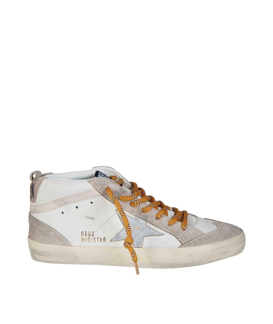 GOLDEN GOOSE Бежевые замшевые кеды, фото 1