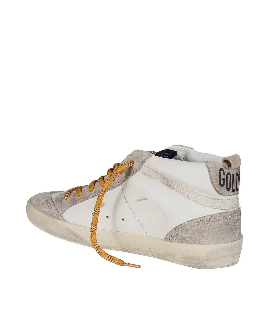 GOLDEN GOOSE Бежевые замшевые кеды, фото 3