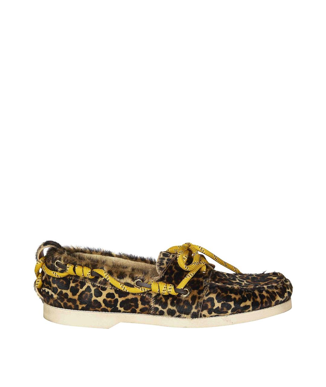 GOLDEN GOOSE Мульти кожаные лоферы, фото 1