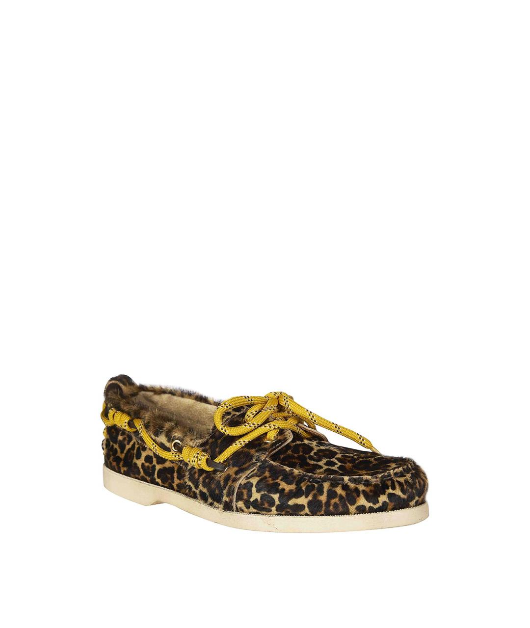 GOLDEN GOOSE Мульти кожаные лоферы, фото 2