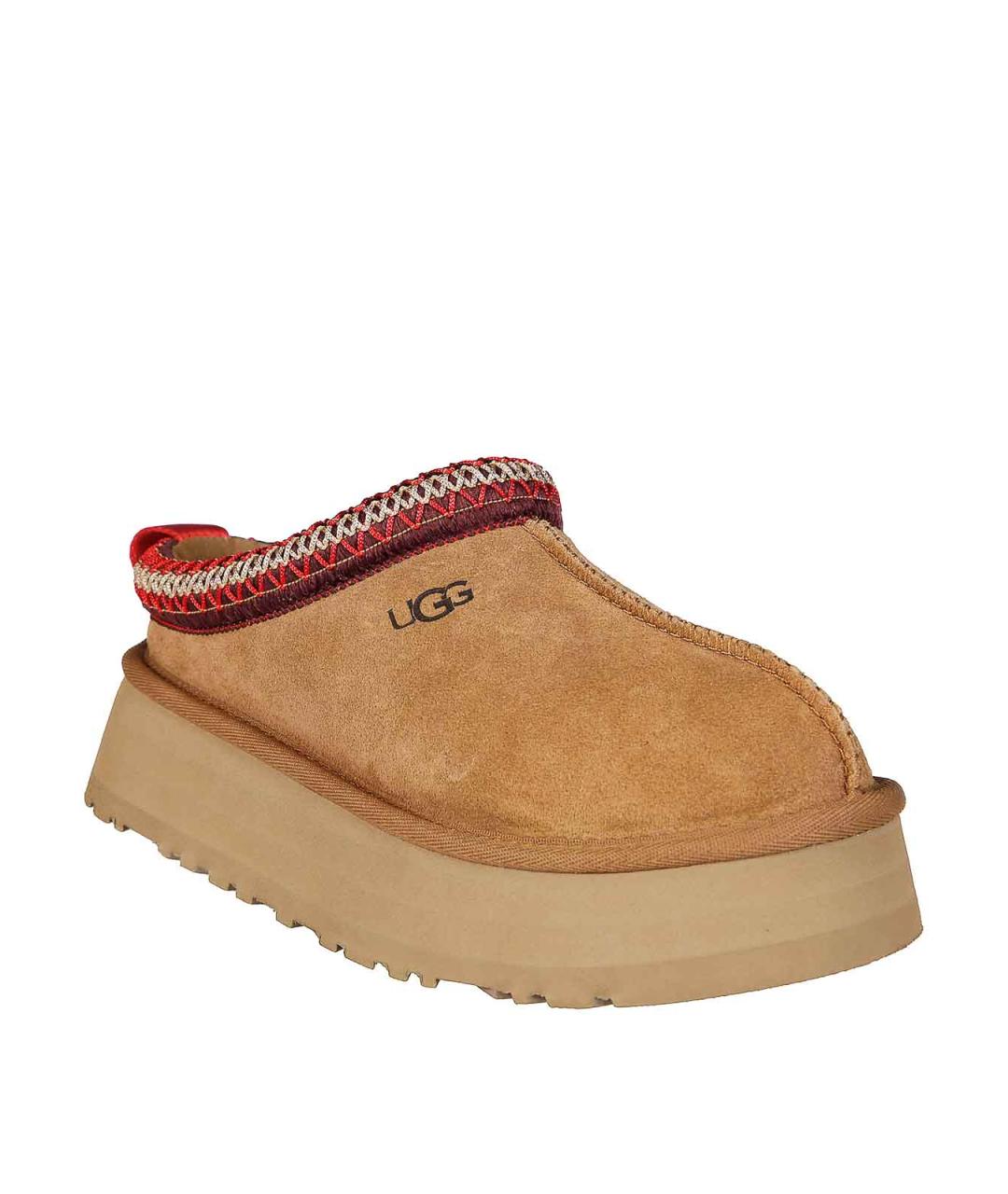 UGG Коричневые замшевые мюли, фото 2