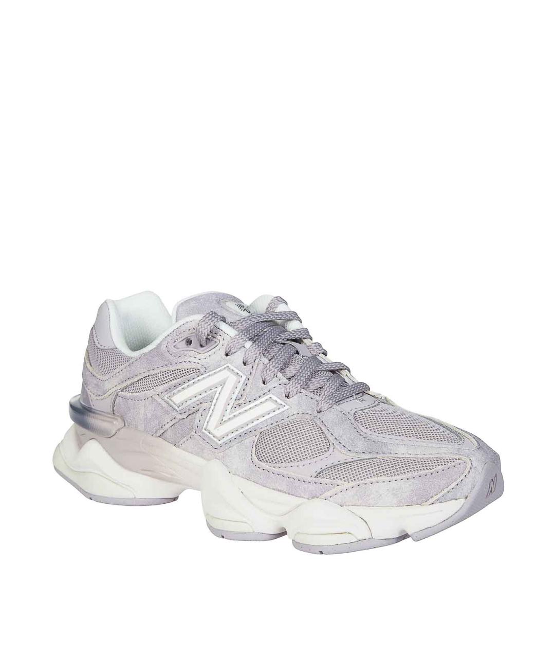 NEW BALANCE Серые замшевые кроссовки, фото 2
