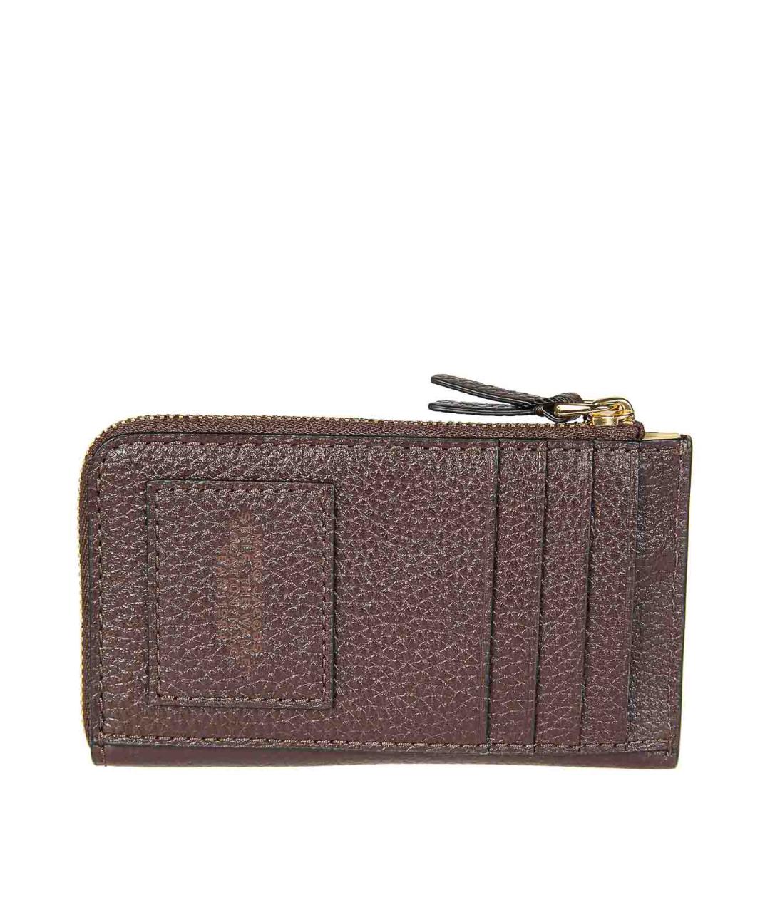 MARC JACOBS Коричневый кожаный кошелек, фото 2
