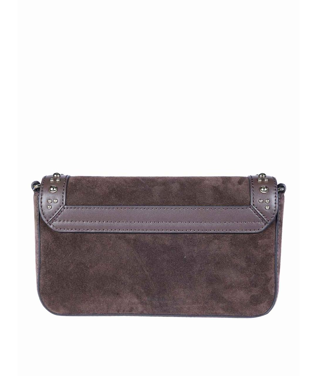 FURLA Коричневая замшевая сумка через плечо, фото 3