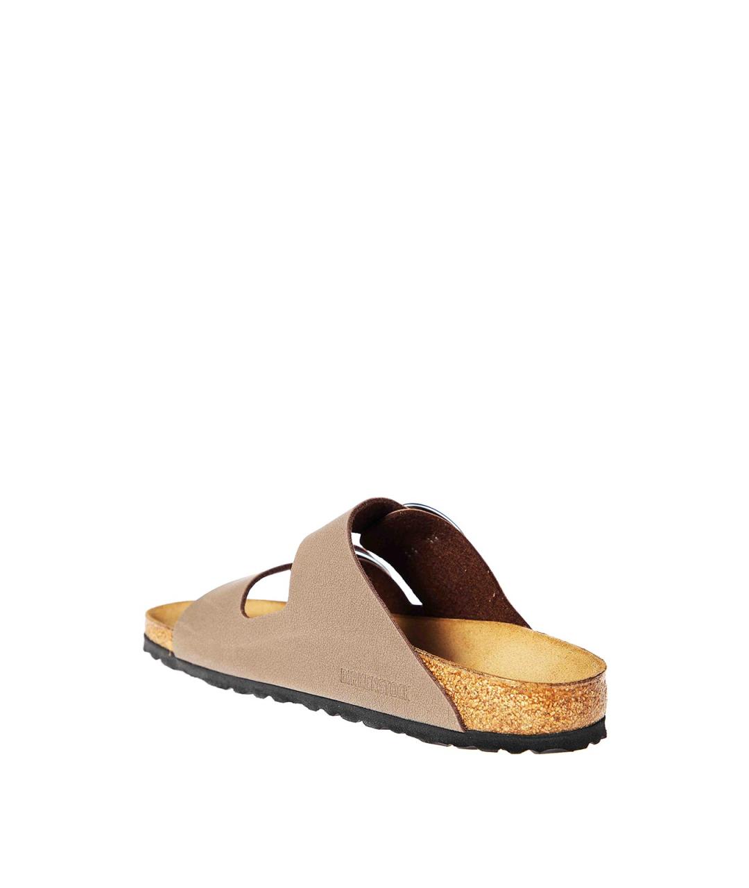 BIRKENSTOCK Бежевые замшевые сандалии, фото 3