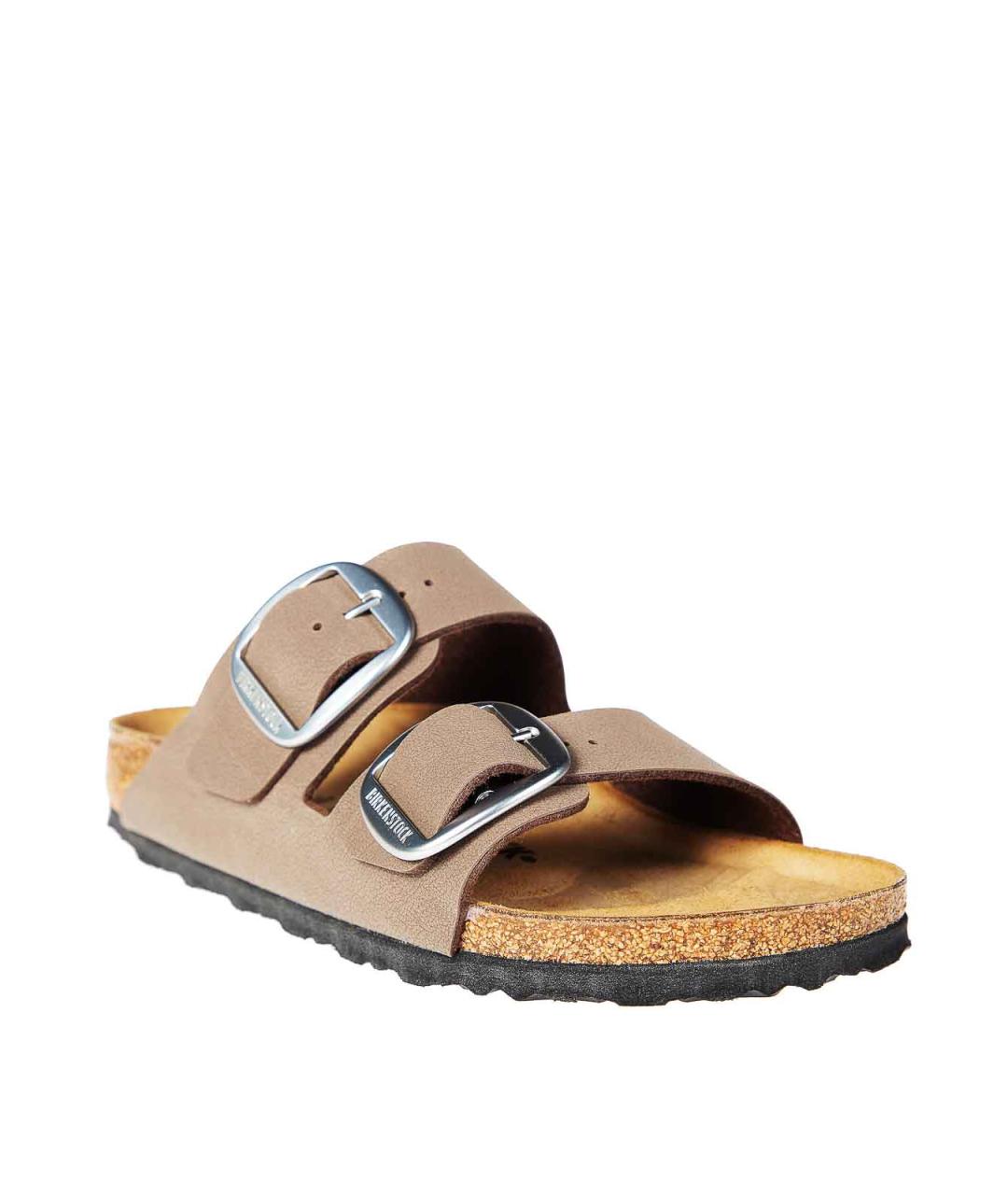 BIRKENSTOCK Бежевые замшевые сандалии, фото 2