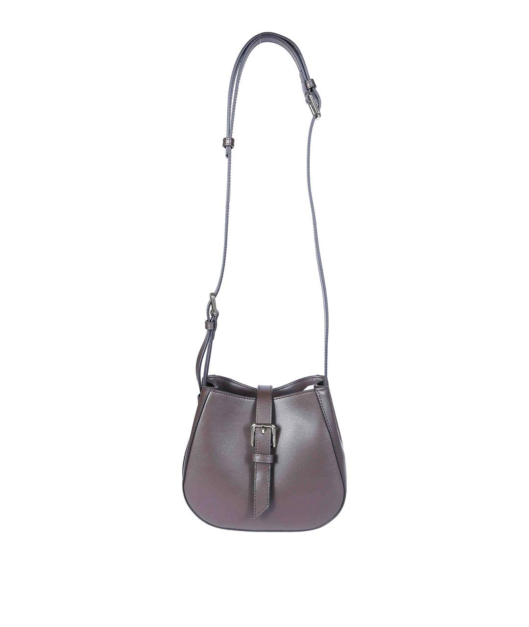 FURLA Коричневая кожаная сумка через плечо, фото 1