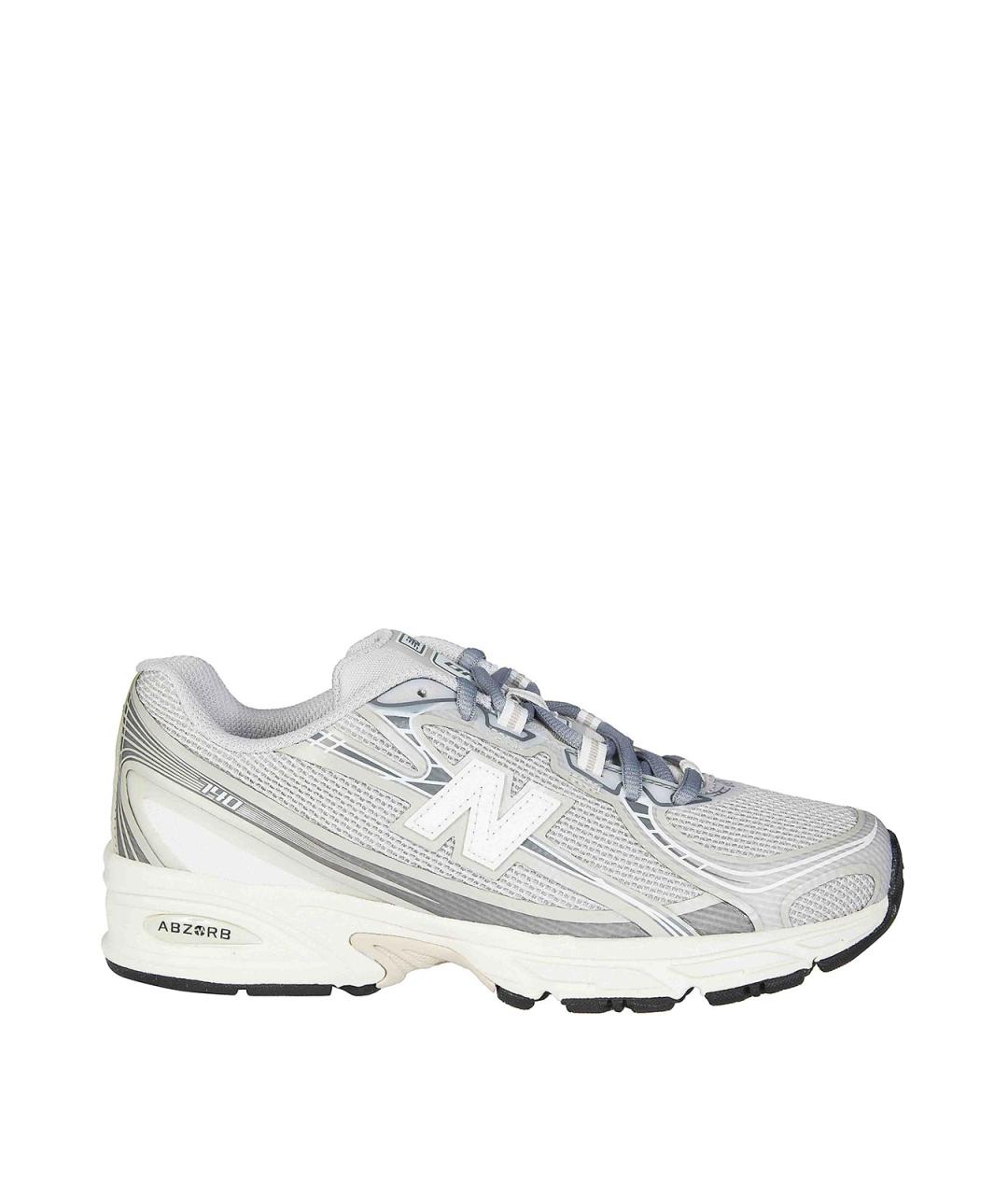 NEW BALANCE Серые текстильные кроссовки, фото 1