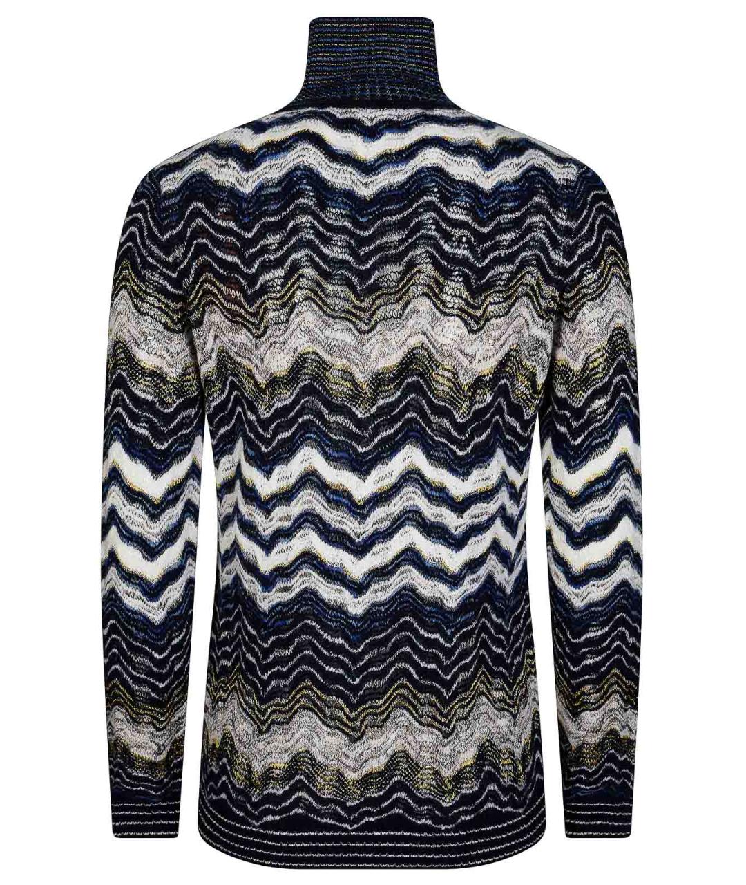 MISSONI Мульти шерстяная водолазка, фото 3