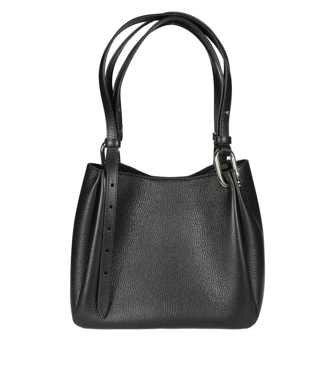 FURLA Черная кожаная сумка через плечо, фото 3